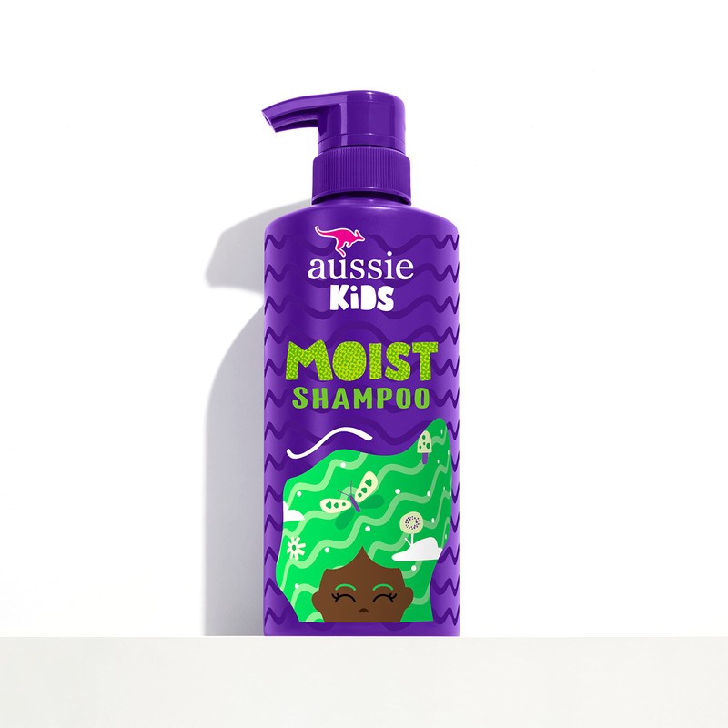 Aussie Kids Moist Sulfate Free Shampoo for Kids, 16 fl