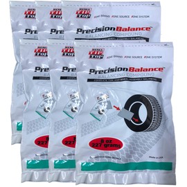 Rema Tip Top 6 PrecisionBalance Tire Balancing Compound Beads Kits - Drop in Bags - (8 oz. / 227 Grams) - (6 Kits)
