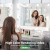 DEGNJU Vanity Light Bulbs 60W Equivalent, 5000K Daylight White Bathroom
