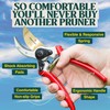 Haus & Garten ClassicPRO 8.5" Professional Premium Titanium Bypass Pruning