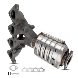 PHILTOP Exhaust Manifold Catalytic Converter Compatible with Hyundai Kia, 2004-2012 Elantra 2.0L, 2007-2008 Tiburon 2.0L, 2004-2011 Soul/Spectra/Spectra5 2.0L,only straight outlet 16472(EPA Compliant)