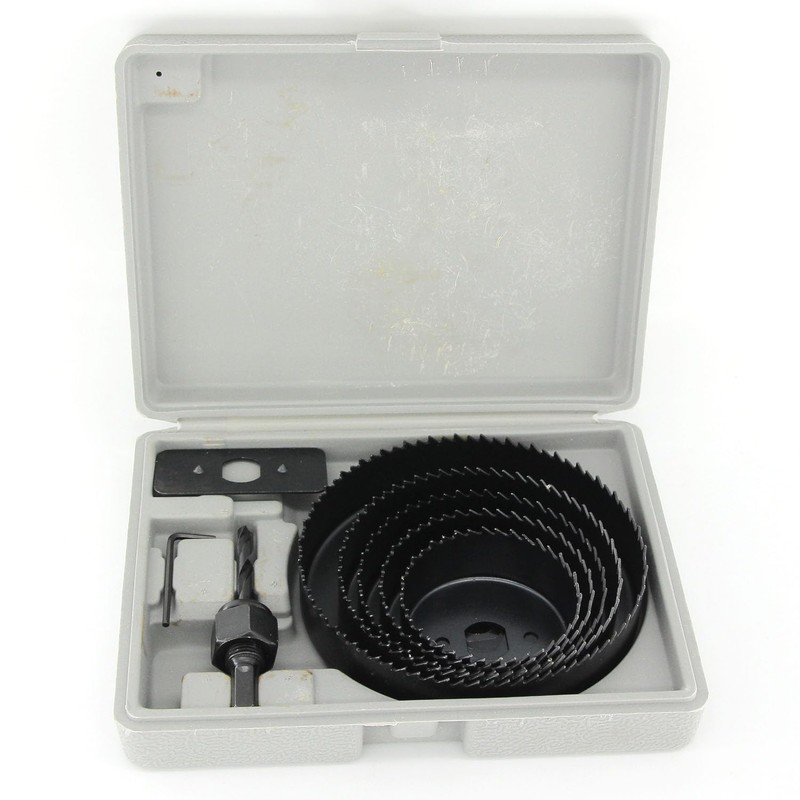 Hole Saw Set - Carbon Steel Downlights Holesaw Drill Bit