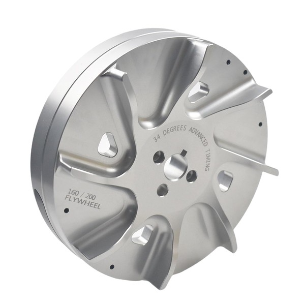Slipstream Billet Flywheel,3.3 lbs,For Predator 196cc, 212cc,For Honda GX200,Advance timing of approximately 34 Degrees