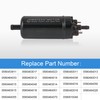 Universal External Inline High Pressure Fuel Pump 12V with Mounting