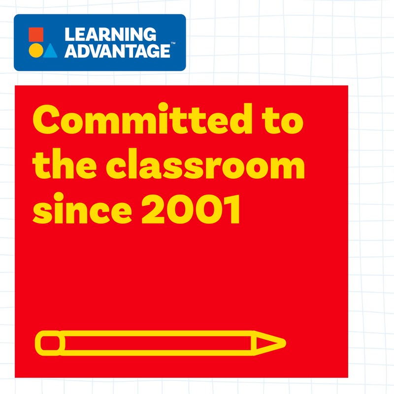 LEARNING ADVANTAGE Giant Magnetic Foam Ten Frames | Early Math