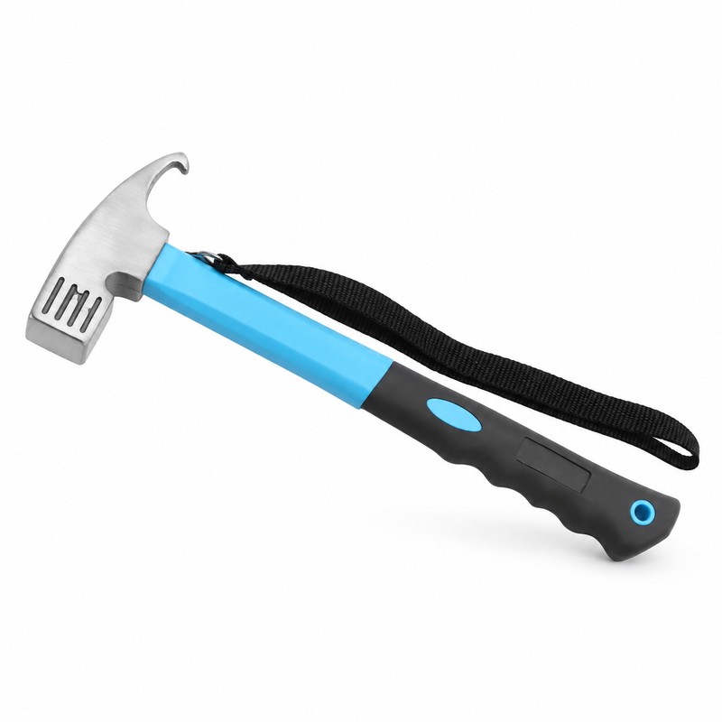 Camping Tent Hammer with Nail Puller – High Carbon Steel