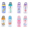 Wnatn Botella De Agua Con Popote Para Niños, 500 Ml