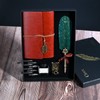 Cieex Quill Pen and Ink Set with Leather Notebook Vintage
