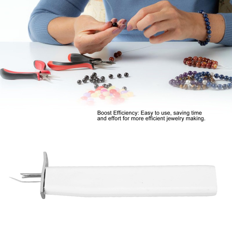 Fdit Tools for making beads.Create secure knots.Beading wire knotter Tools