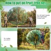 Ribbonlic 20W x 20L Ft Extra Large Fruit Tree Netting
