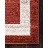 Unique Loom Del Mar Collection Contemporary Transitional Terracotta Area Rug