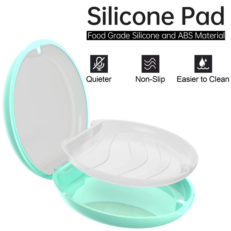 VCAREU Retainer Case, Slim Aligner Case Compatible with Invisalign, Cute