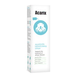 Milbenspray Acarix |100% natürliche Flüssigkeit gegen Milben | Wirkt gegen Hausstaubmilben und Katzen- und Hundeallergene | Das Produkt wurde in den USA im Labor getestet.