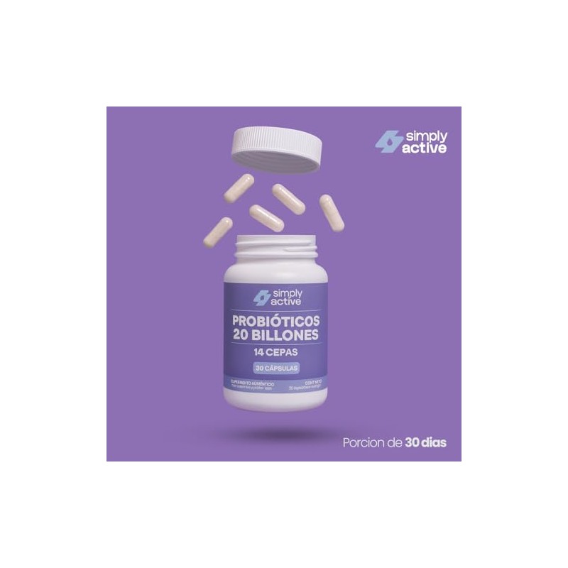 Probioticos Billones Cfu Probióticos Cepas Sistema Immune Digestivo Intestinal Porción
