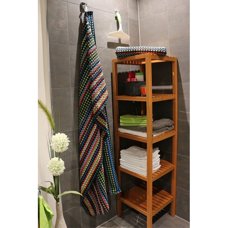ZOLLNER Set of 2 Bath Towels 70 x 140 cm
