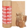 JARLINK Honeycomb Packing Paper, 15"x 328' Bubble Packing Wrap for