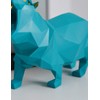 HAUCOZE Hippo Statue Sculpture Modern Decor Home Gifts Animal Figurine