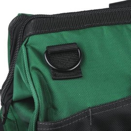 Masterforce 22" Large Double Tray Garage Tool Bag Storage Heavy Duty 34 Pocket Organizer