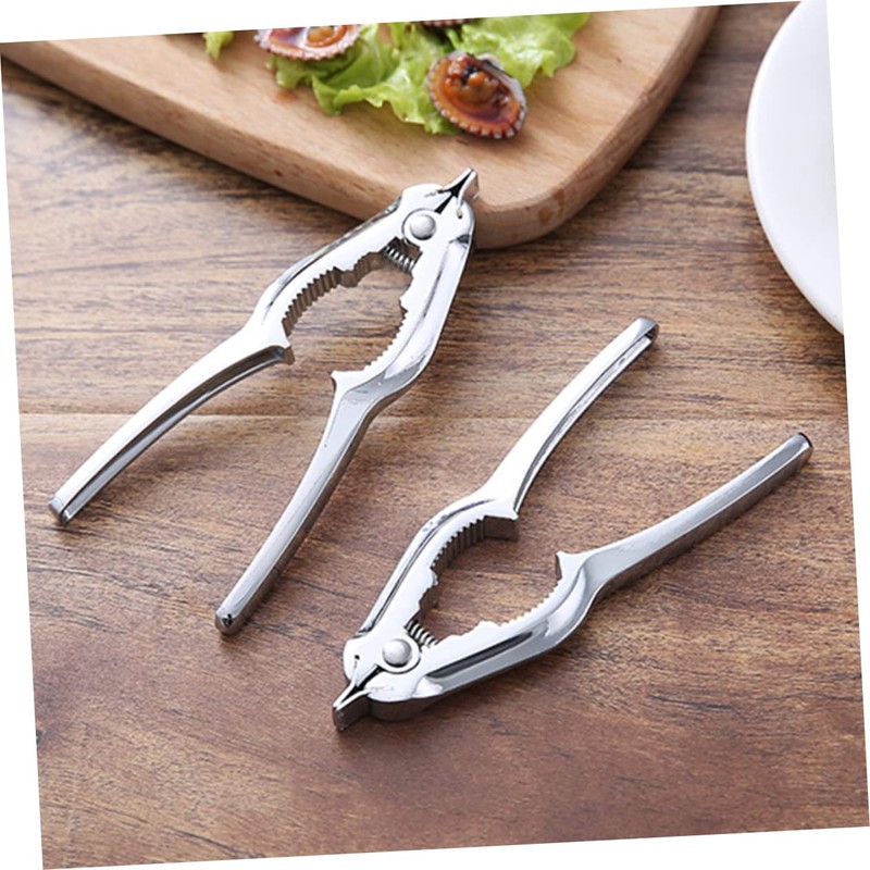 Alipis Sturdy Clam Opener Seafood Device Oyster Sucker Zinc Alloy