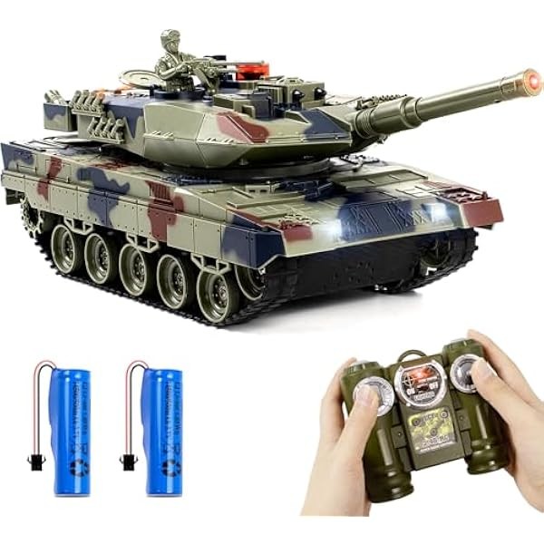 1/24 RC Tank, Remote Control Ger Leopard II Army Model