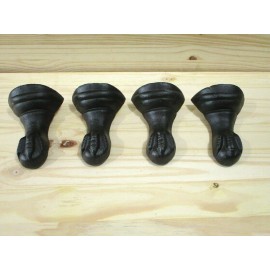 Midwest Craft House 4 Cast Iron Bathtub Clawfoot Claw Feet Foot Bath Tub Restoration Vintage Style