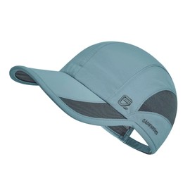 TITECOUGO Trucker Hat Baseball Cap Running Cap Summer Sun Hat Dri Fit Workout Cooling Hats Truck Hat Hiking for Golf Hiking Outdoor Camping Gym Tennis Travel Cycling Horse Fishing Walking Ink Blue