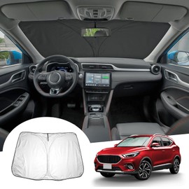 GAFAT MG ZS EV Facelift 2018-2024 Sunshades Front Window Inside, MG ZS 2023 Windscreen Paraso Sun Visor Sun Protection Cooling UV Protection, MG ZS Accessories