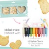 ScrapCooking Set of 3 Cookie Cutters + Wooden Embosser Cat