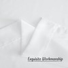 NICETOWN White Sheer Curtains 84 inches Long - Home Decoration