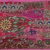 Ethnic Cotton Decorative Indian Dinning Art Table Patchwork Beads Embroidered