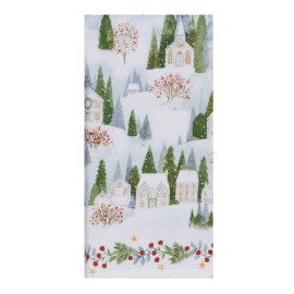 Kay Dee Designs Set of 2 MAGICAL WINTERLAND VILLAGE Terry Kitchen Towels by Kay Dee Designs