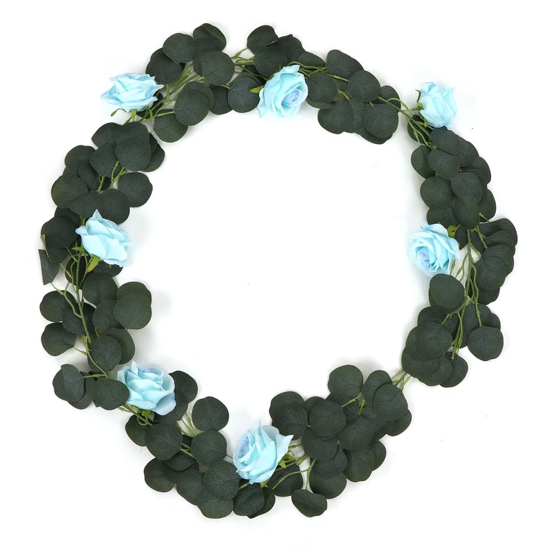 Fake Garland Artificial Silk Hanging Vivid Multifunctional Flower Vines for