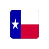 Texas State Flag Drink Coaster Set Gift For A Texan
