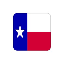 Texas State Flag Drink Coaster Set Gift For A Texan Lonestar Cowboy Home Kitchen Bar Barware