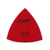 Z-Lion Diamond Sanding Pad Electroplated Triangle 400 Grit Oscillating Tools