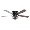 Vaczon 48" Farmhouse Low Profile Ceiling Fan with Light &