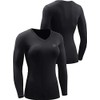 NELEUS Women's 3 Pack Compression Shirts Long Sleeve Yoga Athletic