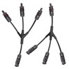 Cleqee Y Zweig Solar Connector Solar Panel Parallel Adapter 1