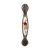 Beufee Ceramic Drawer Handles, Vintage Kitchen Cabinet Handle Antique Bronze