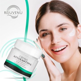 Crema Facial Hidratante Antioxidante Rejuvenu Astaxantina Día Noche 60ml