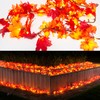 Brillarlights Thanksgiving Decorations for Home Lighted Garland with Lights, 11FT