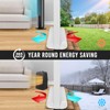 Comfyanno Under Door Draft Stopper - Bottom Door Gap Filler