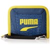 Puma 053958 Style Round Zip Wallet, Dark Denim/Dandelion (02)