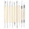 52Pcs Polymer Clay Sculpting Tools Multipurpose Modeling Carving Knife Pottery