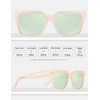 BIRCEN Polarized Trendy Sunglasses for Women: UV Protection Womens and