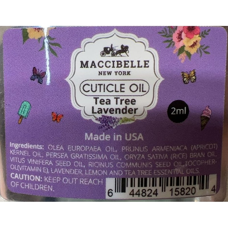Maccibelle Lavander Pure Cuticle & Nail Oil Pen 2ml Heals