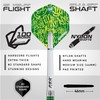 WINMAU Darts Advance 500 Series Green 20g Barrel / 22g