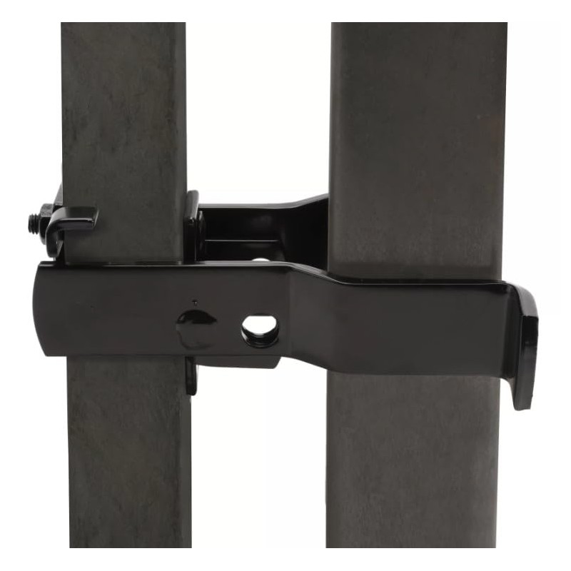 Industrial Square 2" x 3" Frame Fulcrum Strong Arm Gate