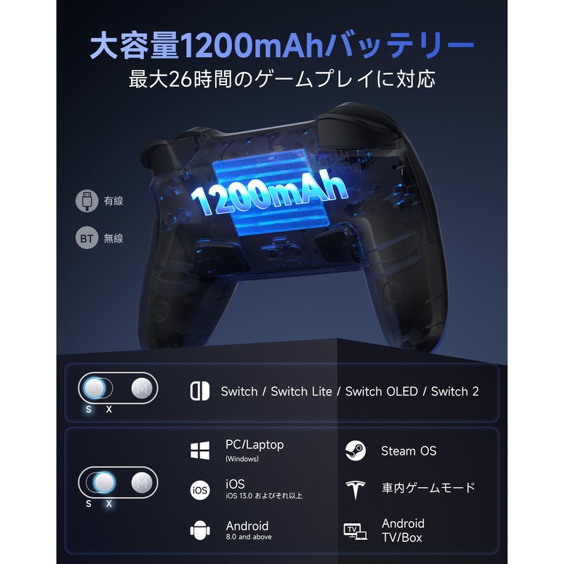 Switch 2 Controller PC, Consecutive firing function to wake Switch