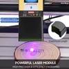 450nm 10W Laser Module Fixed Focal Length Laser Engraving Head